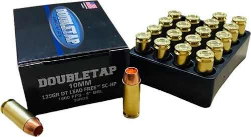Double Tap Ammunition 10mm Auto 125gr HP – 20rd