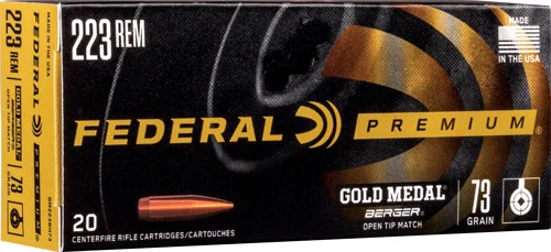Federal .223 Remington 73gr BTHP – 20rd