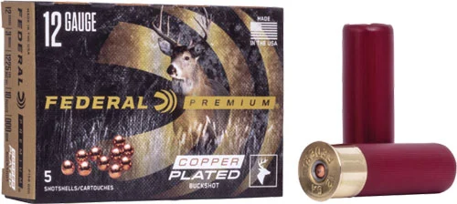 Federal 12 Gauge 00 BUCK – 5rd